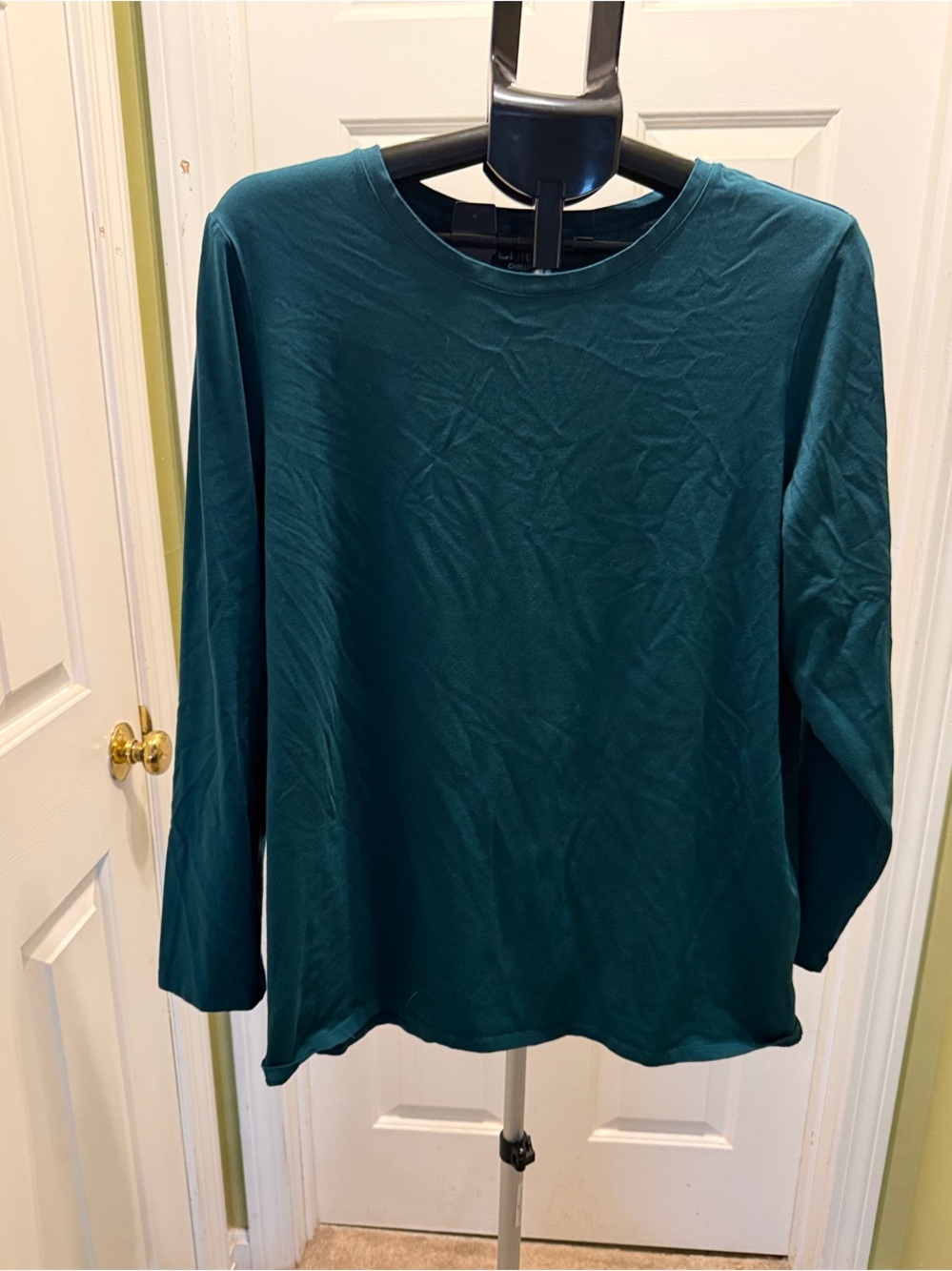 Chico's Teal Long Sleeve Tee